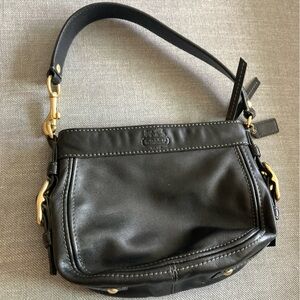 Vintage leather coach bag
